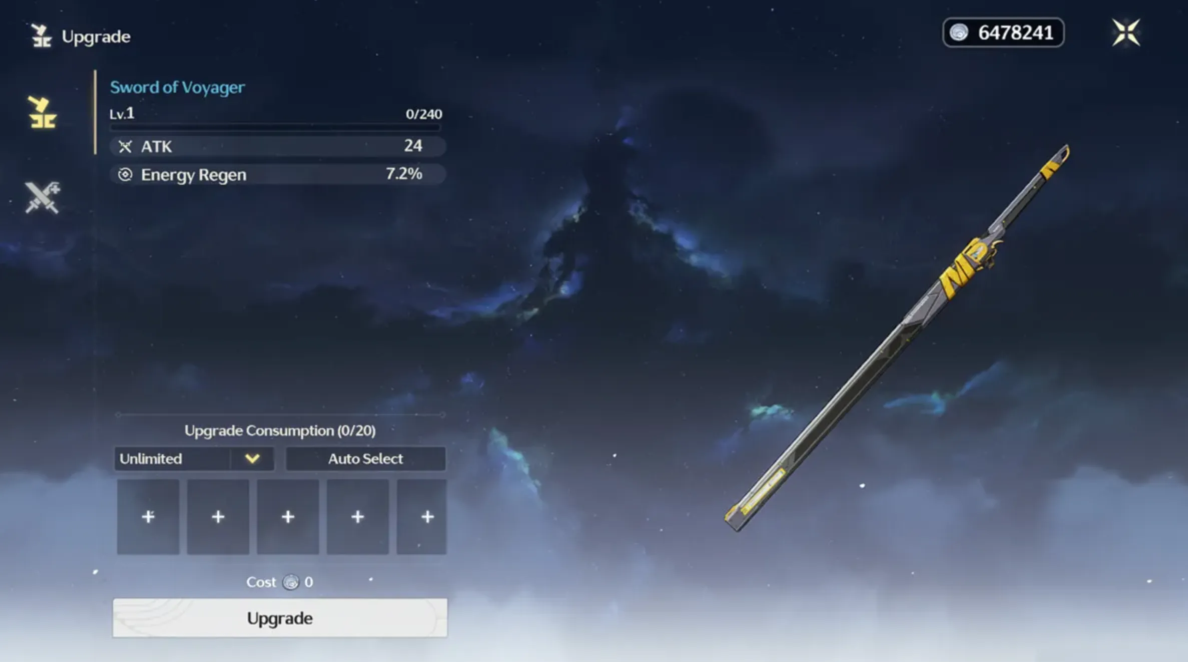 Sword of Voyager brant